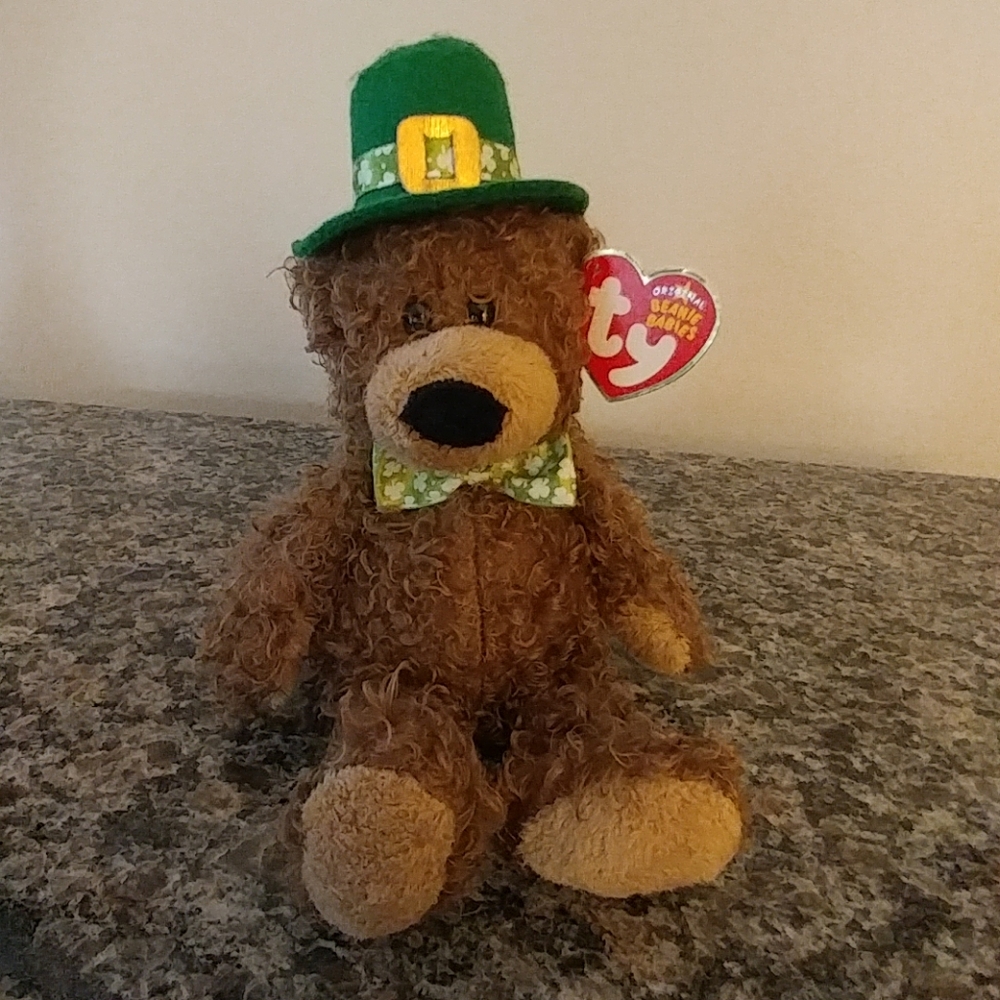 3/$20.  Ty Beanie Baby "Lucky O'Day"